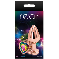 Rear Assets Bijou anal Heart Rose M 7 x 3.5cm